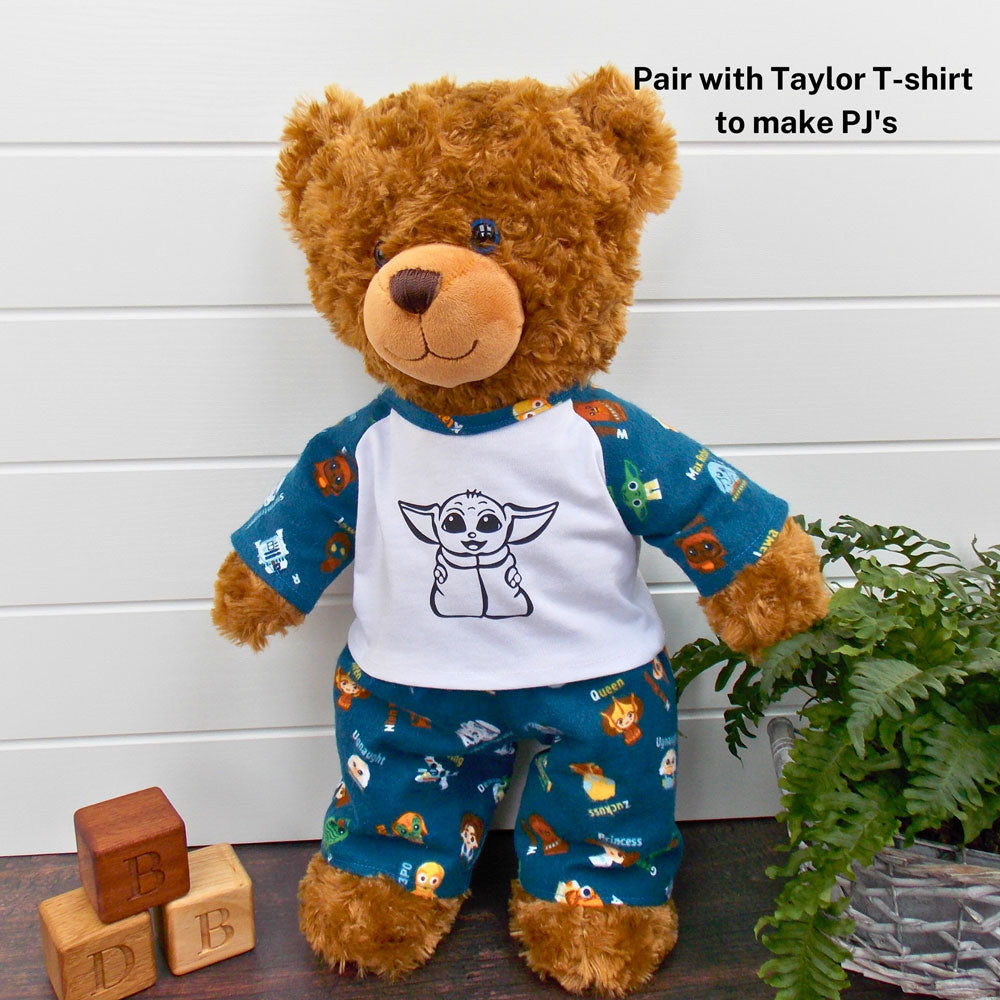 Teddy Bear T-shirt Sewing Pattern (Teddy Bear Clothes Sewing Patterns) – Best Dressed Bears teddy-bear-t-shirt-sewing-pattern-teddy-bear-clothes-sewing-patterns-best-dressed-bears