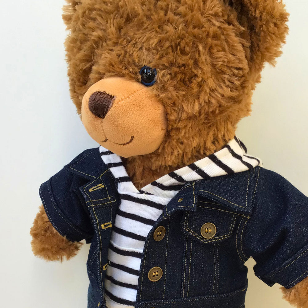 Teddy Bear Hoodie PDF Sewing Pattern – Best Dressed Bears