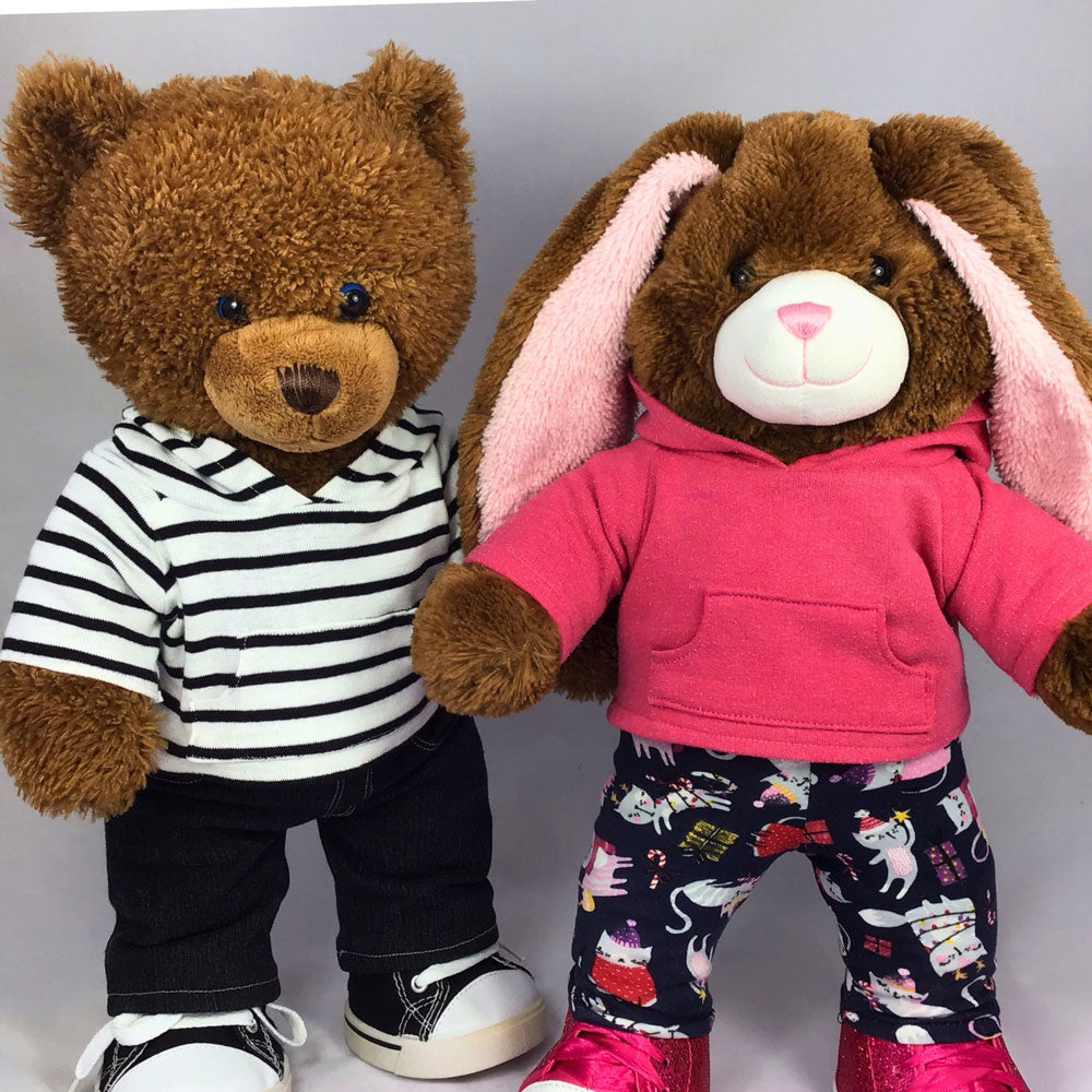 Teddy Bear Hoodie PDF Sewing Pattern – Best Dressed Bears