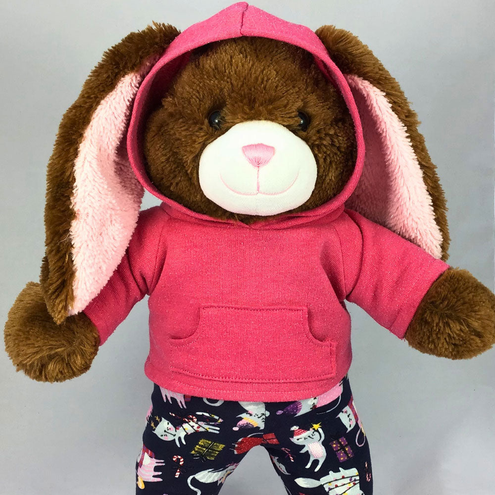 Teddy Bear Hoodie Sewing Pattern