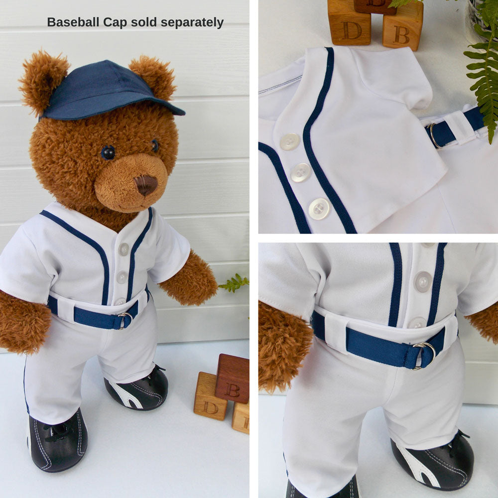 Teddy Bear Baseball Uniform PDF Sewing Pattern. – Best Dressed Bears