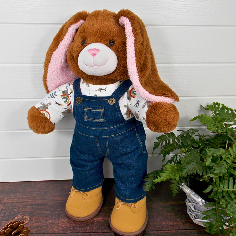 Teddy Bear Overalls Dungarees Sewing Pattern Best Dressed Bears